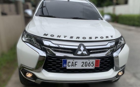 White Mitsubishi Montero Sport 2017 for sale in Cainta