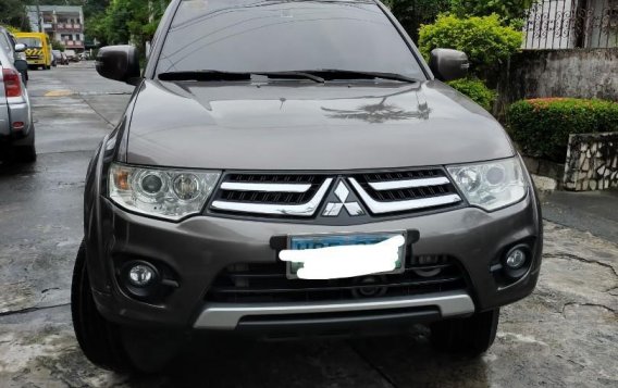 Grey Mitsubishi Montero 2014 for sale in Quezon City