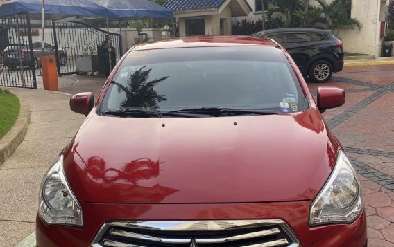 Red Mitsubishi Mirage G4 2015 for sale in Mandaluyong
