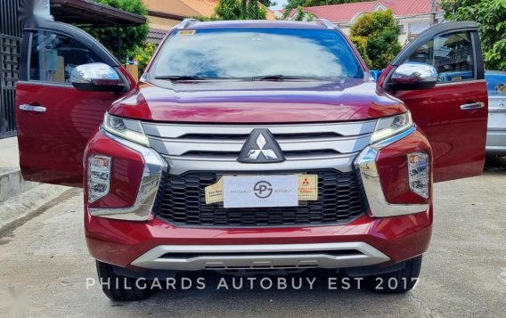 Red Mitsubishi Montero Sport 2020 for sale in Las Piñas