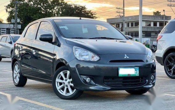 Black Mitsubishi Mirage 2013 for sale in Makati