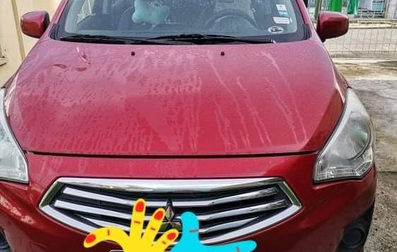 Sell Red 2017 Mitsubishi Mirage in Pateros