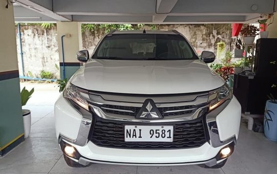 White Mitsubishi Montero Sport 2017 for sale in Batangas