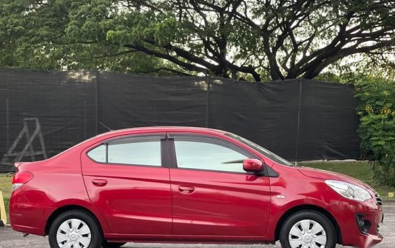 Red Mitsubishi Mirage 2014 for sale in Manual