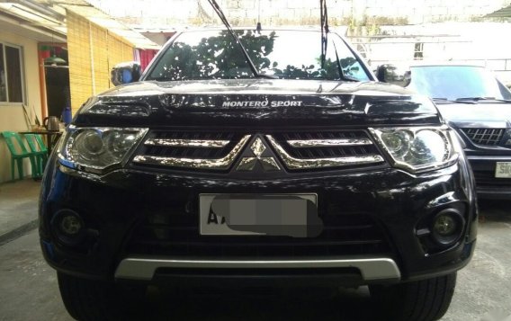 Black Mitsubishi Montero Sport 2014 for sale in Valenzuela