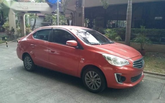 Sell Orange 2019 Mitsubishi Mirage in Quezon City