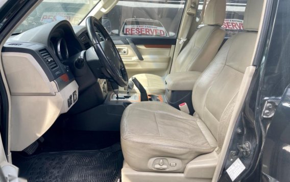 Black Mitsubishi Pajero 2008 for sale in Las Piñas