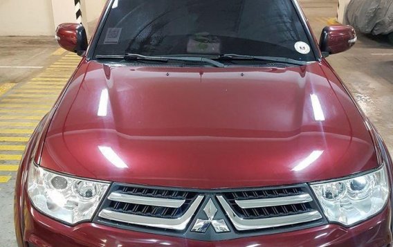 Red Mitsubishi Montero Sport 2014 for sale in Automatic