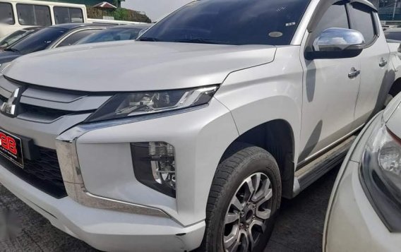 Selling Pearl White Mitsubishi Strada 2020 in Quezon