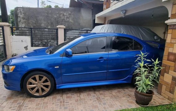 Blue Mitsubishi Lancer 2013 for sale in Manila