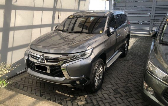 Grey Mitsubishi Montero Sport 2016 for sale