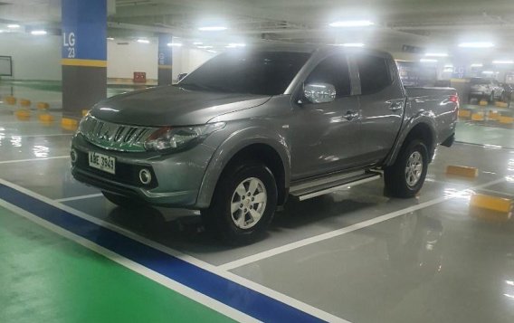 Silver Mitsubishi Strada 2015 for sale in Valenzuela