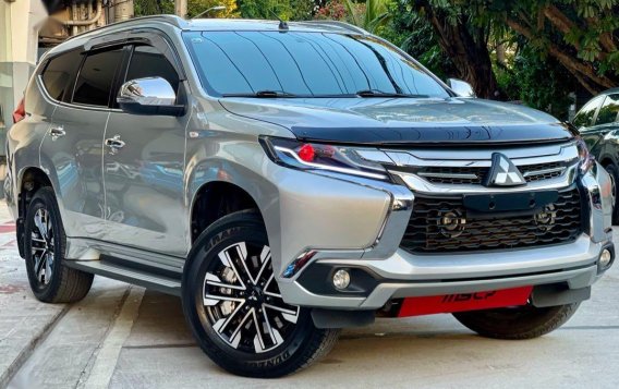 Silver Mitsubishi Montero sport 2018 for sale in Quezon City