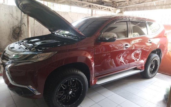 Red Mitsubishi Montero 2016 for sale in Pasig 