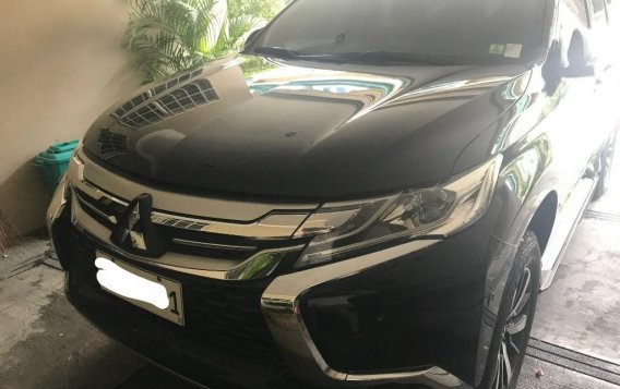 Black Mitsubishi Montero Sport 2016 for sale in Muntinlupa 