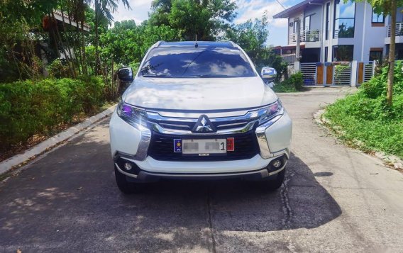 Pearl White Mitsubishi Montero Sports 2019 for sale in Quezon 