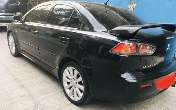 Selling Black Mitsubishi Lancer 2010 in Manila