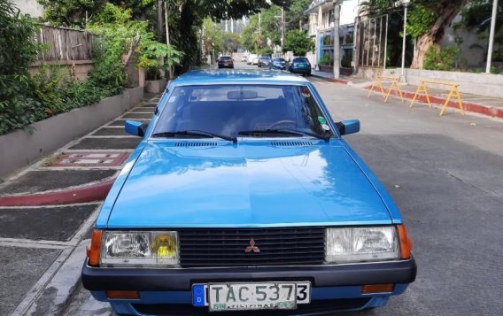 Blue Mitsubishi Galant 1985 for sale in Mandaluyong