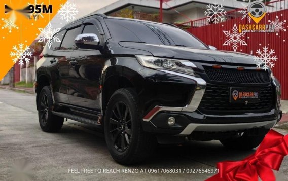 Purple Mitsubishi Montero sport 2018 for sale in Automatic