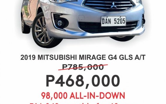 Sell Silver 2019 Mitsubishi Mirage g4 in Cainta