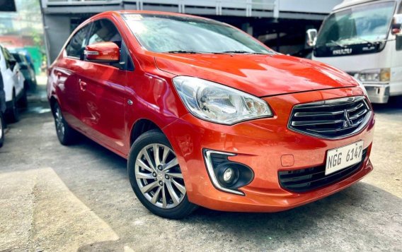 White Mitsubishi Mirage g4 2019 for sale in Automatic