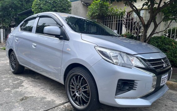 White Mitsubishi Mirage 2022 for sale in Automatic