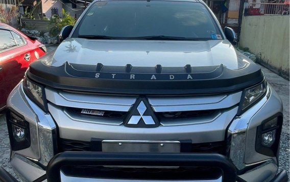 Silver Mitsubishi Strada 2019 for sale in Bacoor