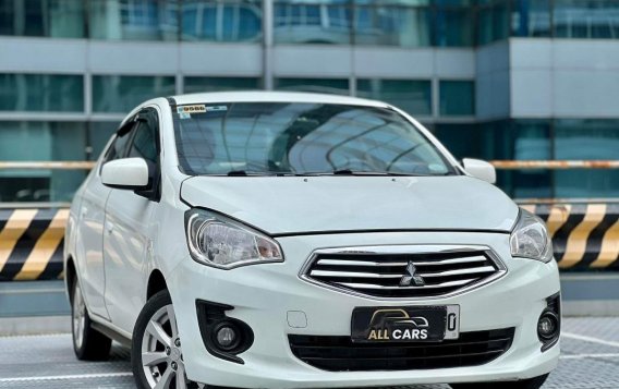 White Mitsubishi Mirage 2016 for sale in Manual