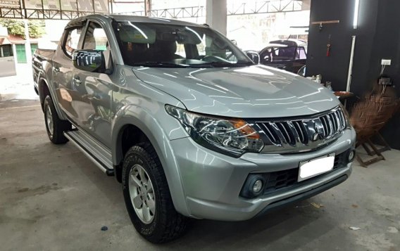 Silver Mitsubishi Strada 2015 for sale in Quezon City