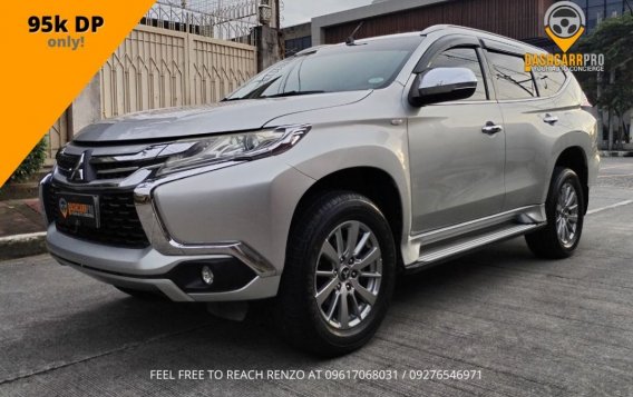 Silver Mitsubishi Montero sport 2016 for sale in 