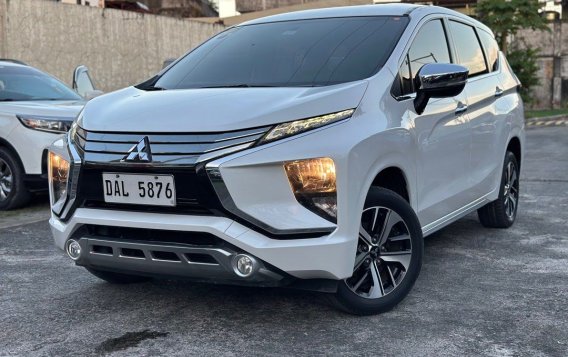 Pearl White Mitsubishi XPANDER 2019 for sale in Automatic