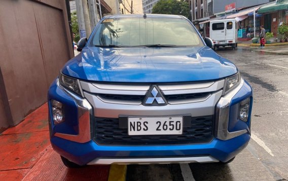 Sell White 2019 Mitsubishi Strada in Quezon City