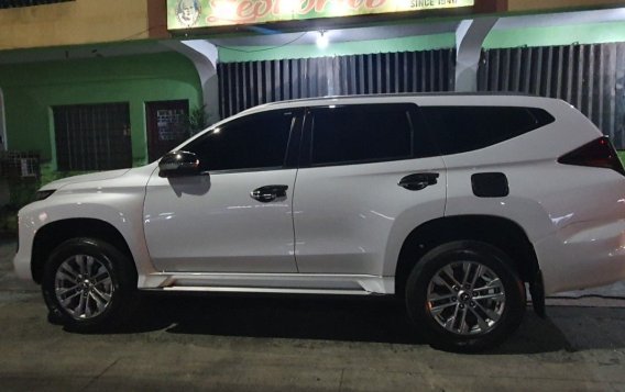 Sell White 2021 Mitsubishi Montero sport in Quezon City