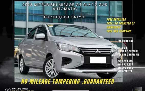 2023 Mitsubishi Mirage  GLX 1.2 CVT in Makati, Metro Manila